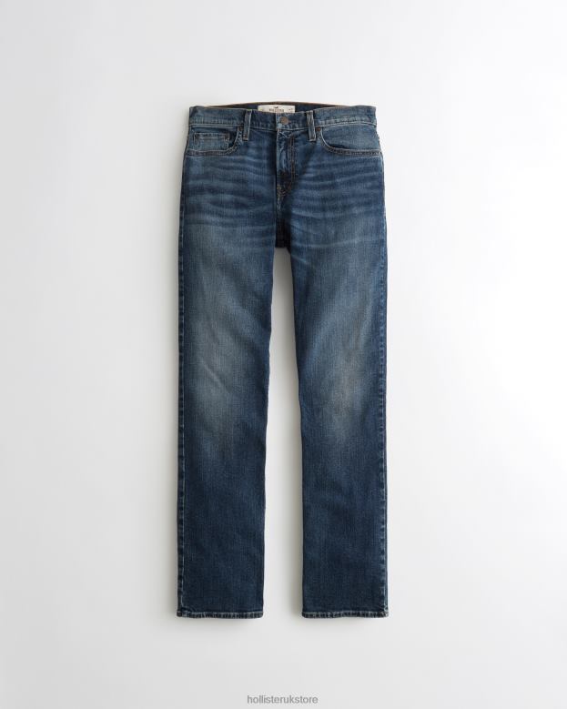 Bottoms Hollister Men Boot Jeans 488201131 Medium Wash