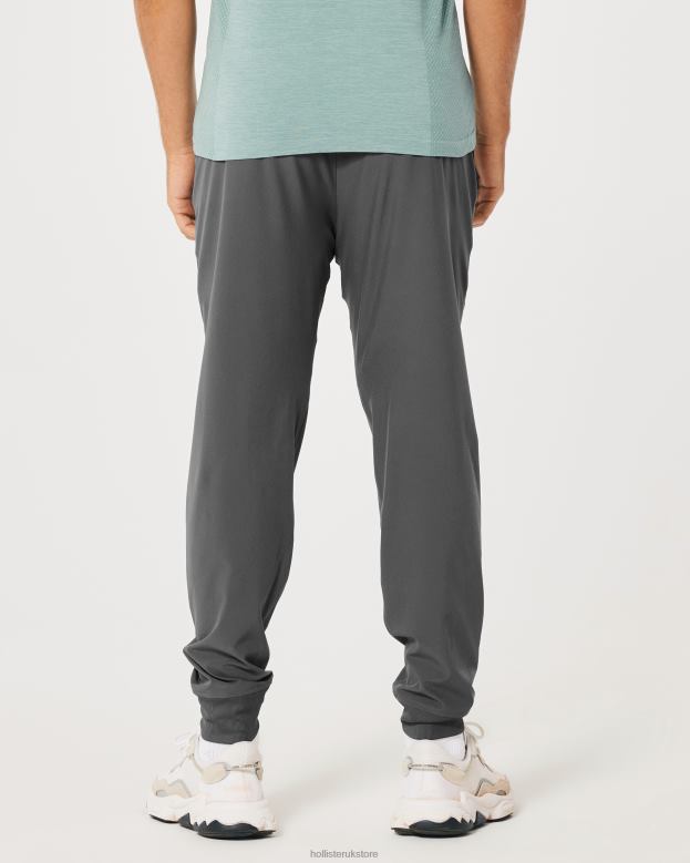 Bottoms Hollister Men Gilly Hicks Active Joggers 488201238 Dark Grey