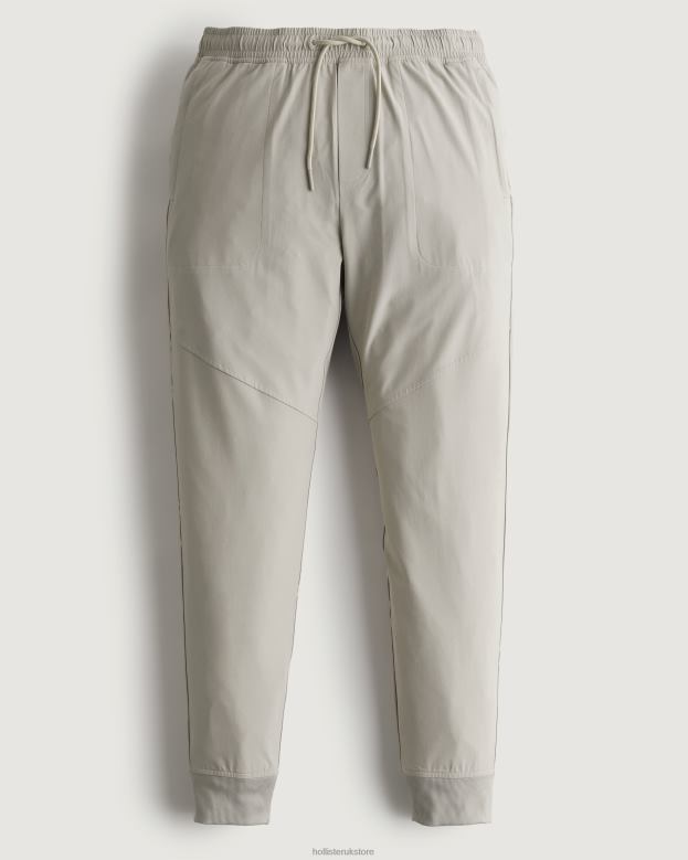 Bottoms Hollister Men Gilly Hicks Active Joggers 488201346 Tan