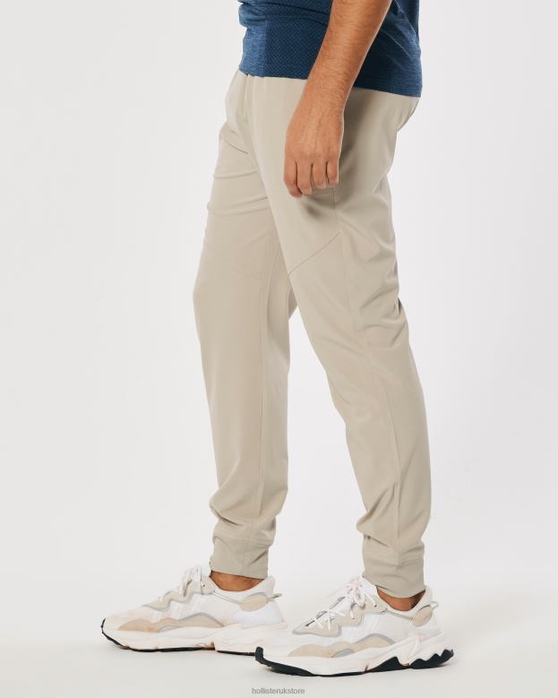 Bottoms Hollister Men Gilly Hicks Active Joggers 488201346 Tan