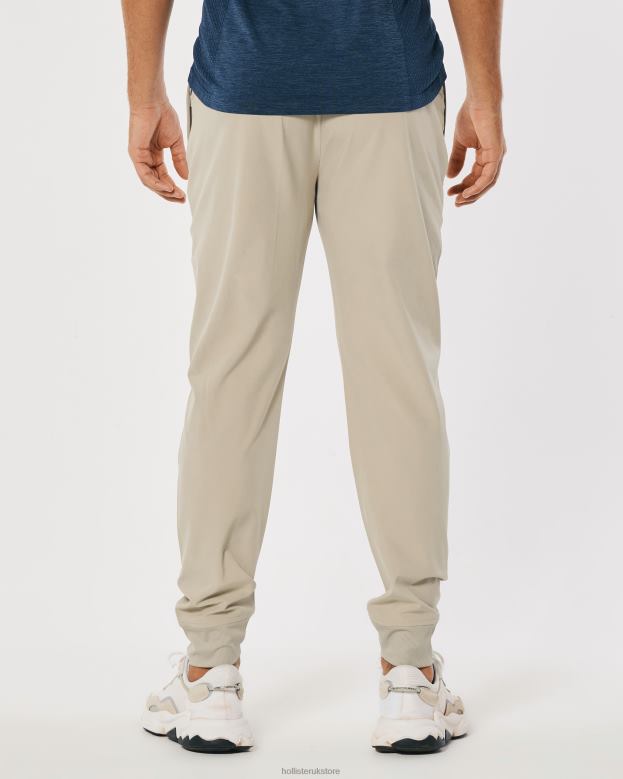 Bottoms Hollister Men Gilly Hicks Active Joggers 488201346 Tan