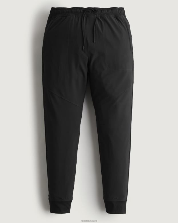 Bottoms Hollister Men Gilly Hicks Active Joggers 488201385 Black