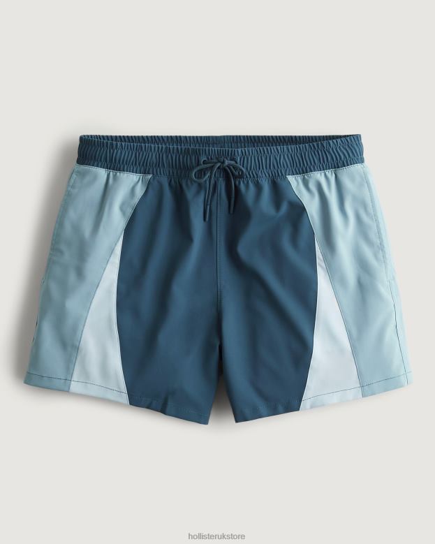 Bottoms Hollister Men Gilly Hicks Swim Trunks 5 488201402 Blue