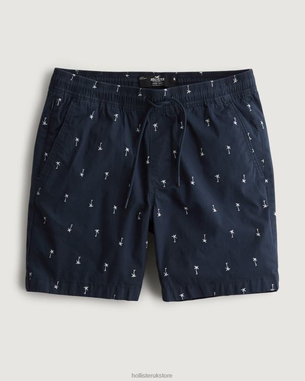 Navy Print