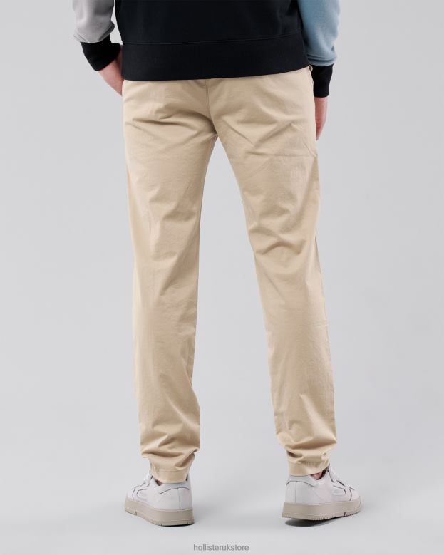Bottoms Hollister Men Skinny Chino Pants 488201158 Light Khaki