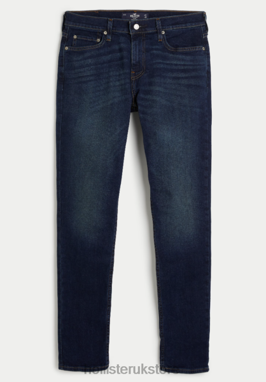 Bottoms Hollister Men Skinny Jeans 488201364 Dark Wash