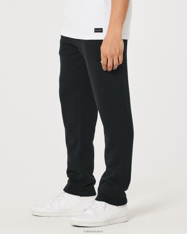 Bottoms Hollister Men Straight Sweatpants 488201211 Black