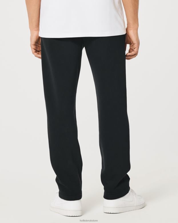 Bottoms Hollister Men Straight Sweatpants 488201211 Black