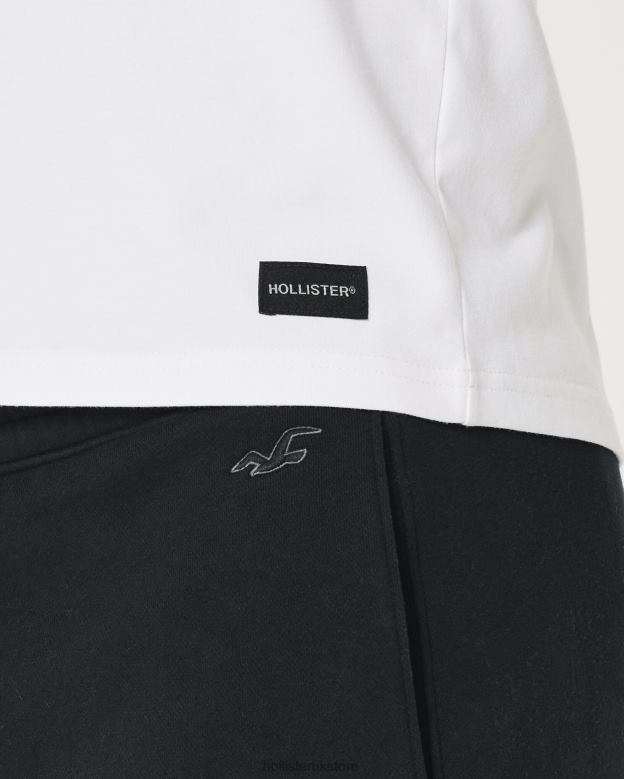 Bottoms Hollister Men Straight Sweatpants 488201211 Black