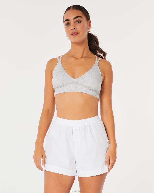 Bottoms Hollister Women Gilly Hicks Boxers 48820789 White