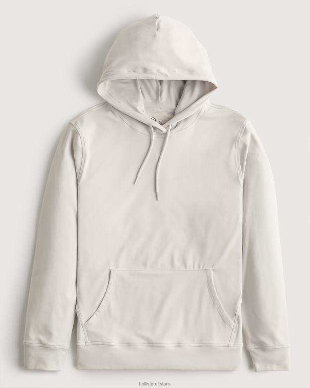 Tops Hollister Men Gilly Hicks Active Recharge Hoodie 488201059 Cream
