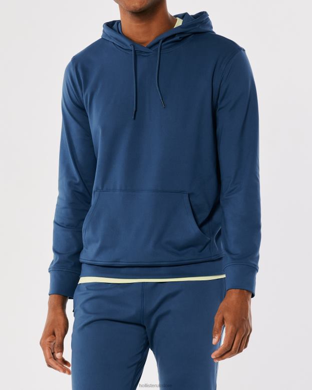 Tops Hollister Men Gilly Hicks Active Recharge Hoodie 488201059 Cream