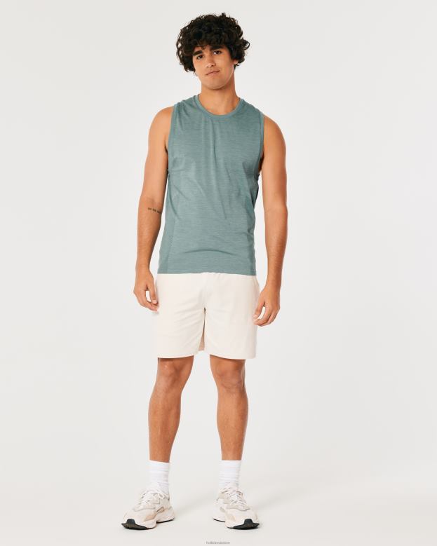 Tops Hollister Men Gilly Hicks Active Seamless Active Tank 48820940 Dark Heather Grey