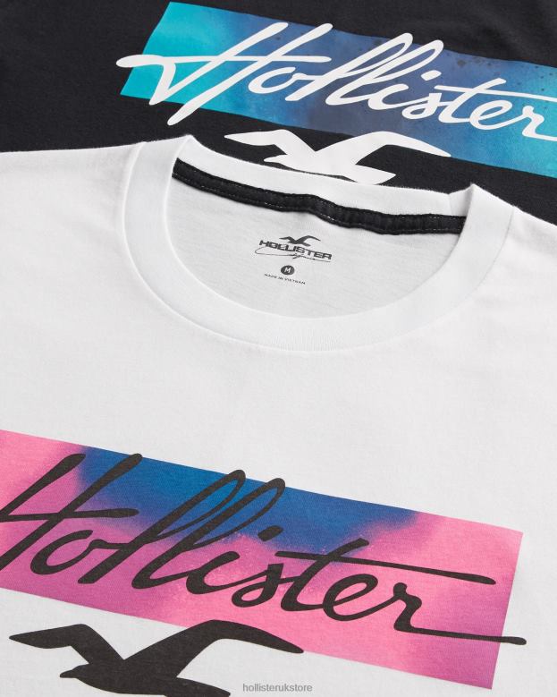 Tops Hollister Men Logo Graphic Tee 6-Pack 488201042 Multi