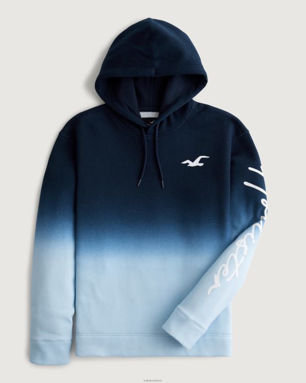 Navy To Light Blue Ombre