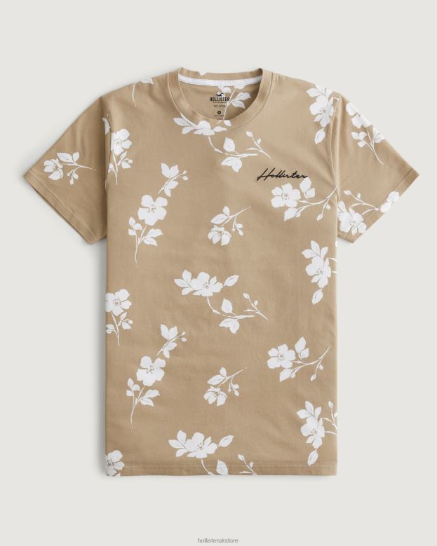 Tan Floral