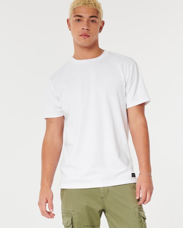 Tops Hollister Men Relaxed Cooling Tee 48820838 Dark Grey