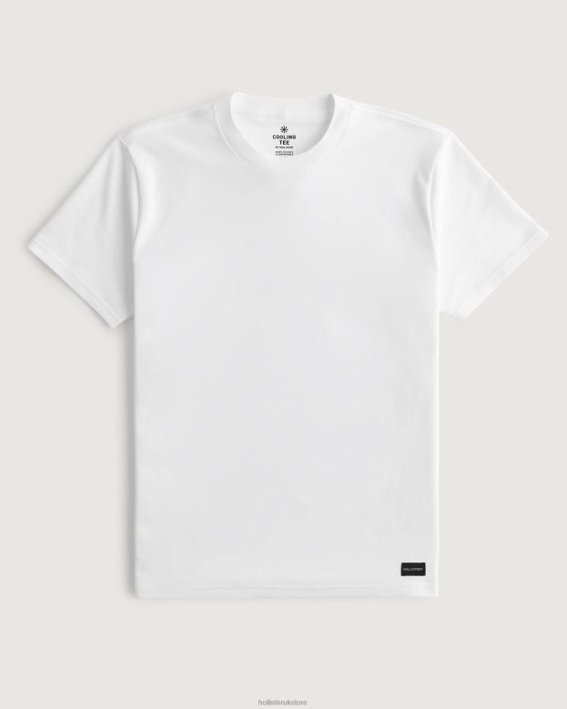 Tops Hollister Men Relaxed Cooling Tee 48820838 Dark Grey