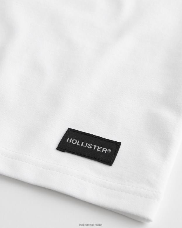 Tops Hollister Men Relaxed Cooling Tee 48820838 Dark Grey