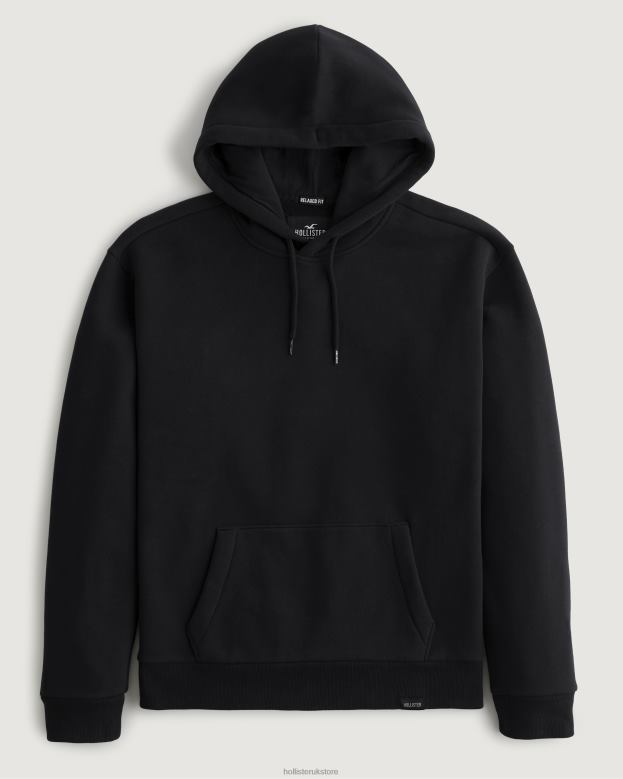 Tops Hollister Men Relaxed Hoodie 48820895 Off White