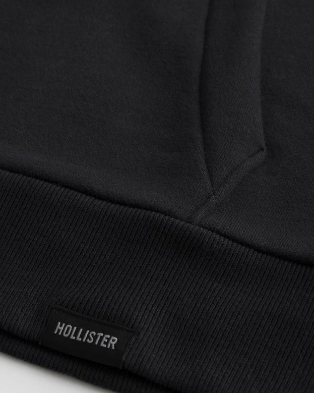 Tops Hollister Men Relaxed Hoodie 48820895 Off White