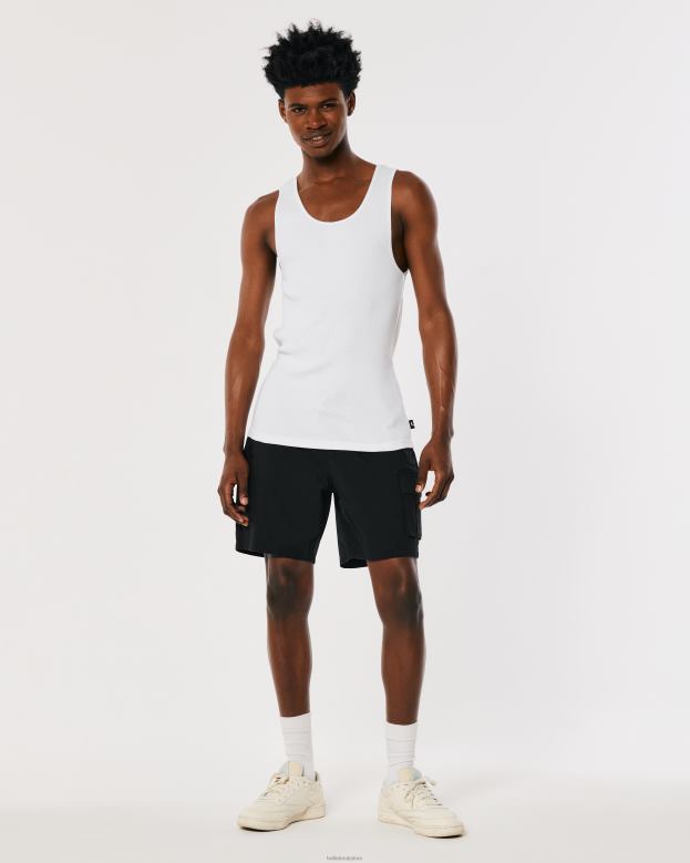 Tops Hollister Men Ribbed Tank 48820898 White