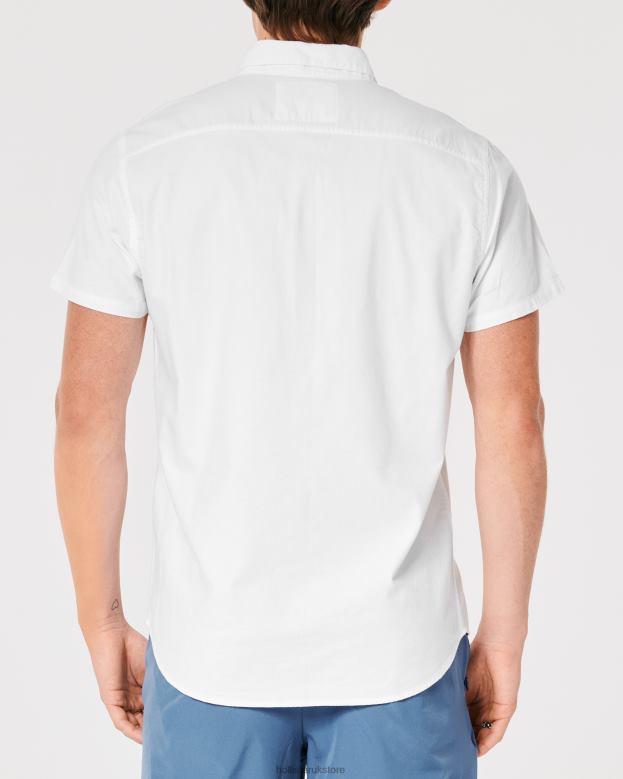 Tops Hollister Men Short-Sleeve Oxford Shirt 2-Pack 48820913 Multi