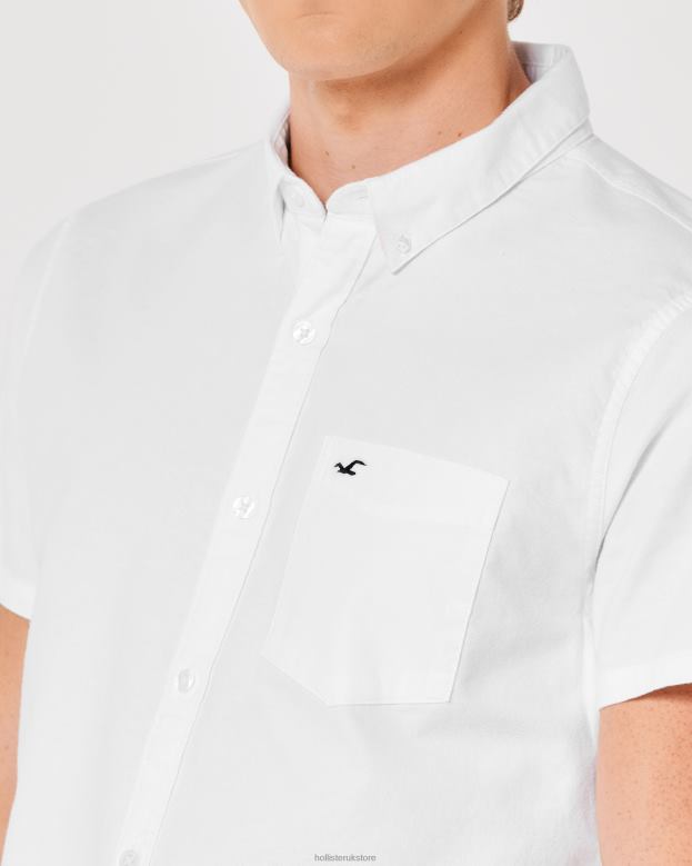 Tops Hollister Men Short-Sleeve Oxford Shirt 2-Pack 48820913 Multi