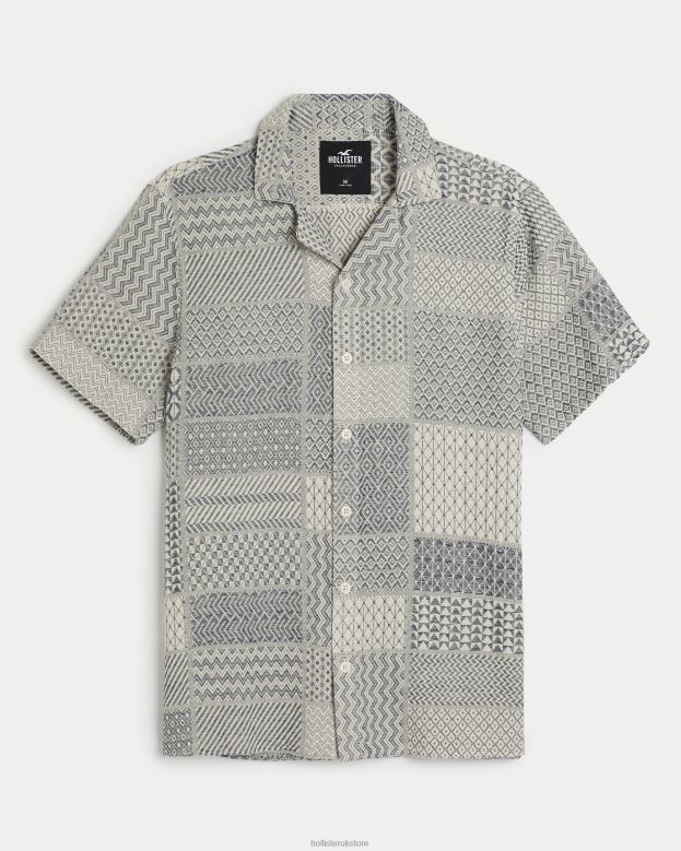 Med Blue Pattern
