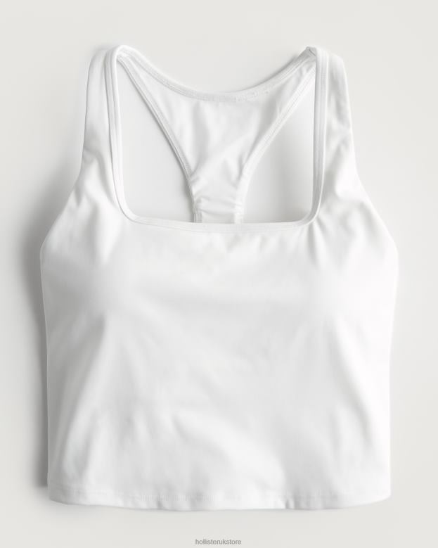 Tops Hollister Women Gilly Hicks Active Energize Square-Neck Tank 48820151 White