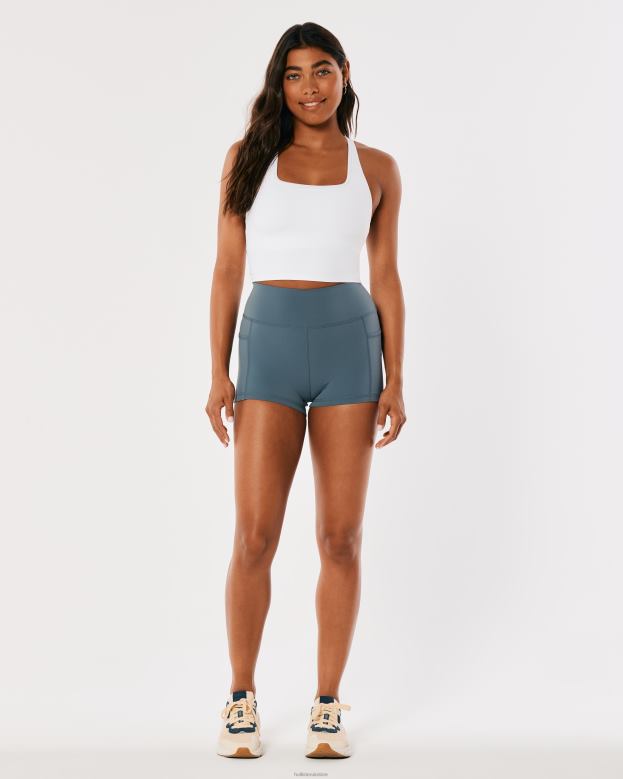 Tops Hollister Women Gilly Hicks Active Energize Square-Neck Tank 48820151 White