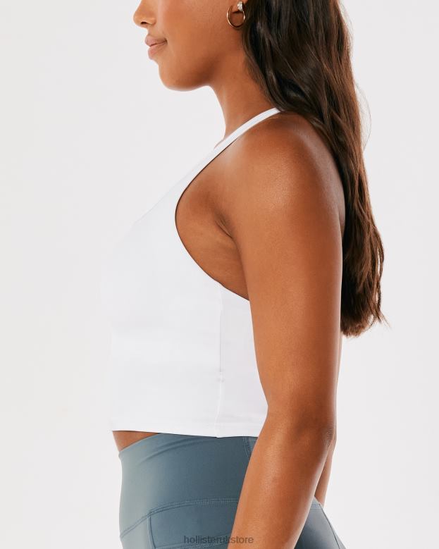 Tops Hollister Women Gilly Hicks Active Energize Square-Neck Tank 48820151 White