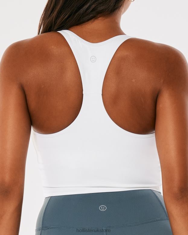 Tops Hollister Women Gilly Hicks Active Energize Square-Neck Tank 48820151 White