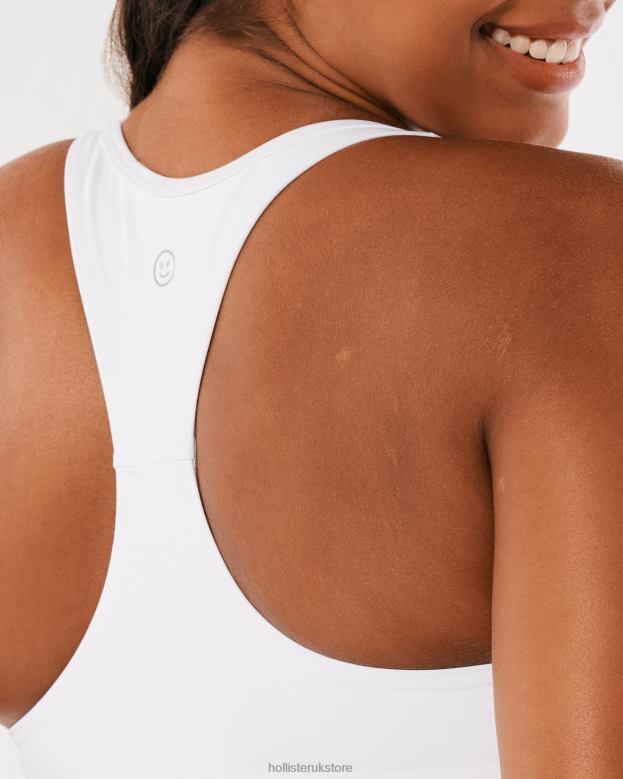 Tops Hollister Women Gilly Hicks Active Energize Square-Neck Tank 48820151 White