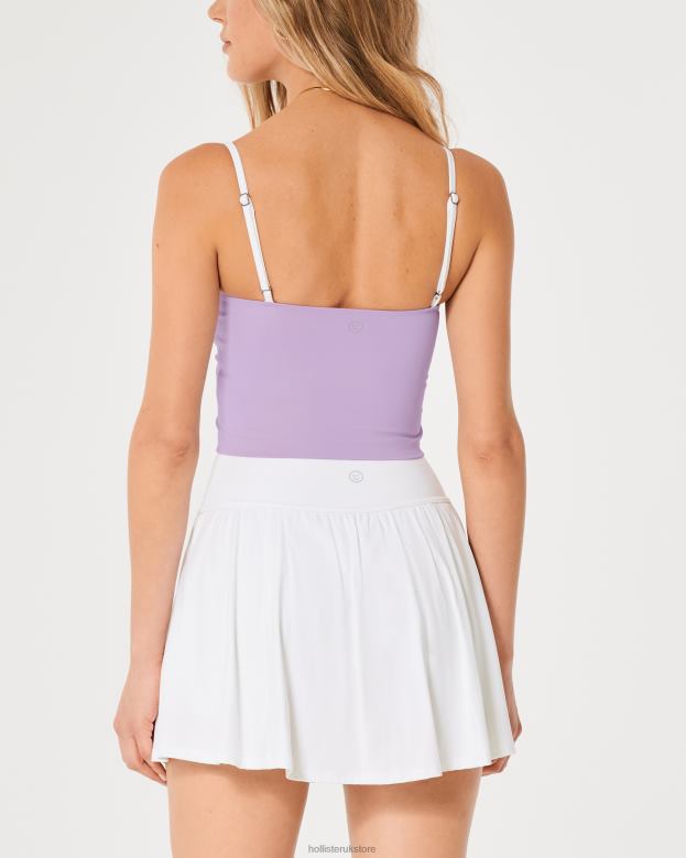 Tops Hollister Women Gilly Hicks Active Energize Tipped Tank 48820414 Lavender