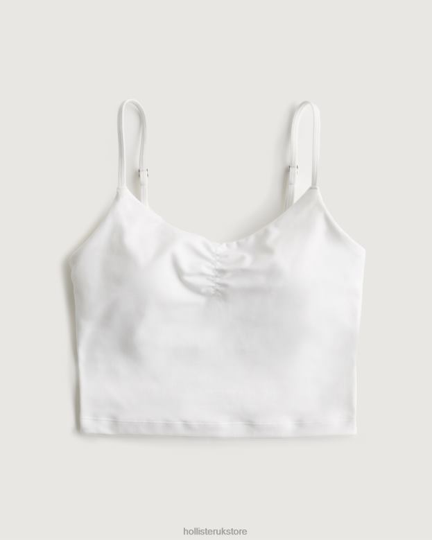 Tops Hollister Women Gilly Hicks Active Recharge Cinch-Front Cami 48820418 White