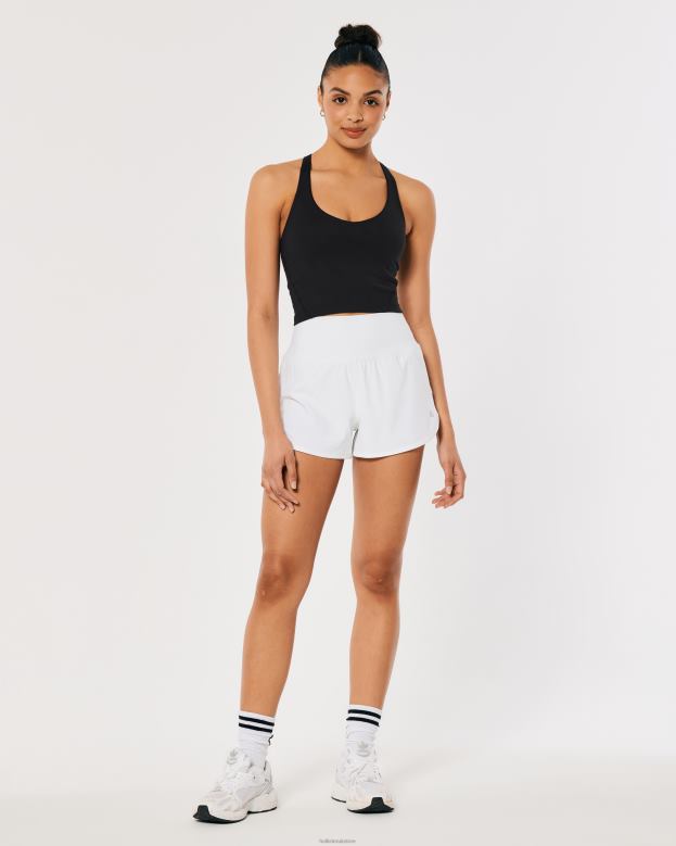 Tops Hollister Women Gilly Hicks Active Recharge Strappy Plunge Tank 48820128 Black