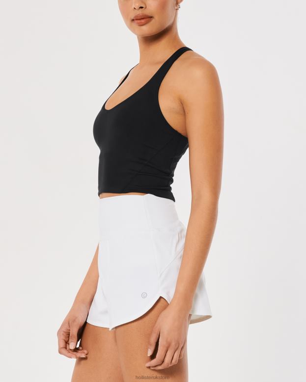 Tops Hollister Women Gilly Hicks Active Recharge Strappy Plunge Tank 48820128 Black