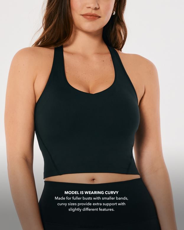 Tops Hollister Women Gilly Hicks Active Recharge Strappy Plunge Tank 48820152 White