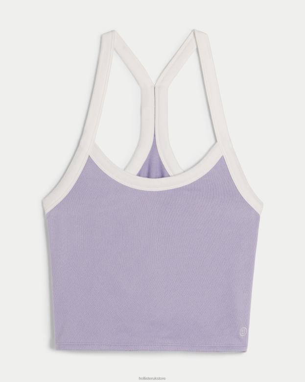 Tops Hollister Women Gilly Hicks Cozy Tank 48820452 Purple