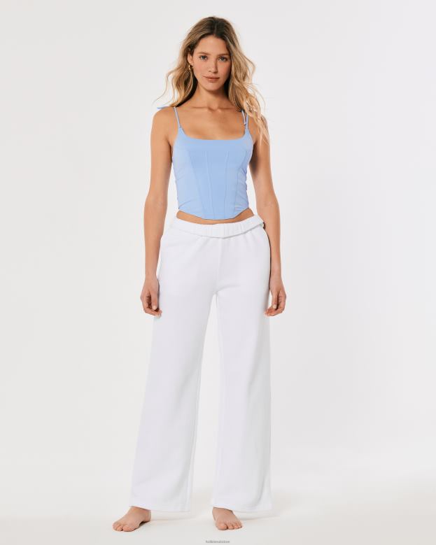 Tops Hollister Women Gilly Hicks Micro Corset 48820434 Light Blue