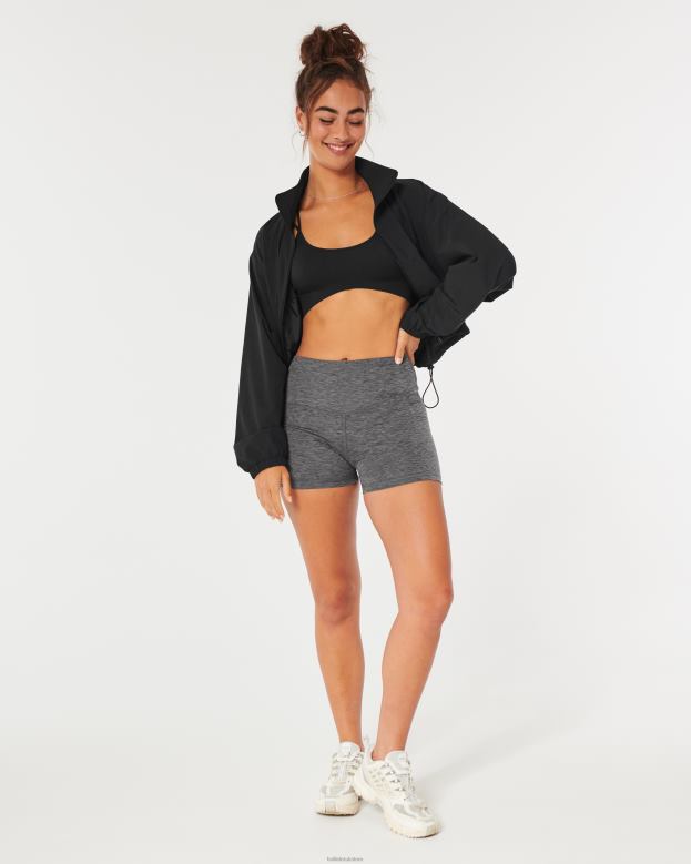 Tops Hollister Women Gilly Hicks Strappy Scoop Bralette 48820431 Black