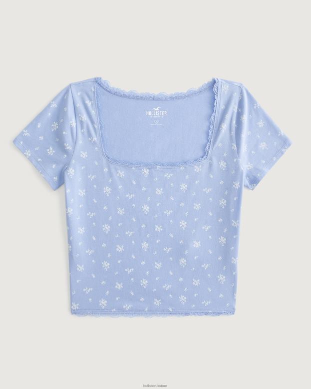 Light Blue Floral
