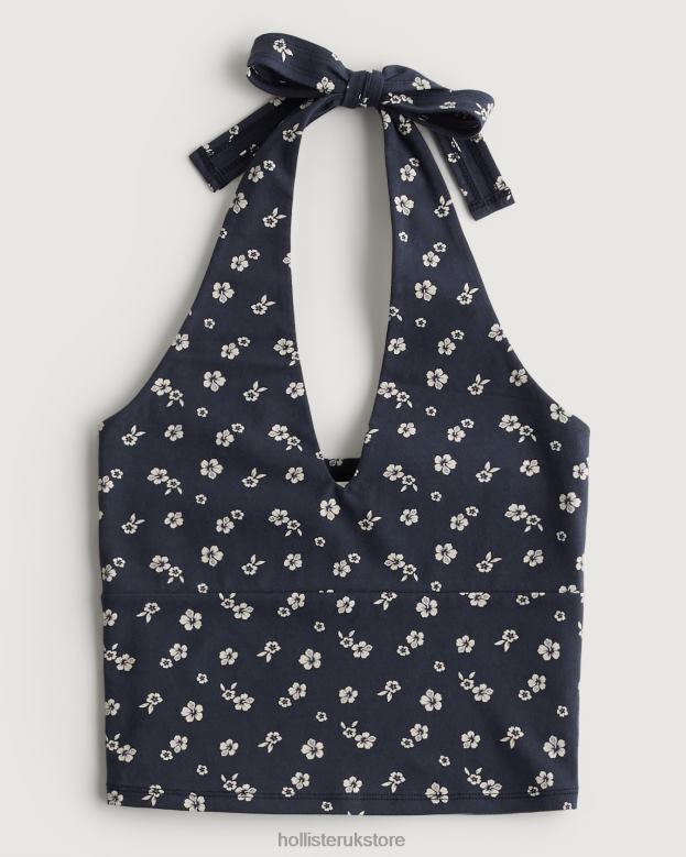 Navy Floral