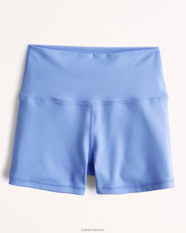 Bottoms Hollister Women Gilly Hicks Active Recharge High-Rise Shortie 3'' 48820749 Blue
