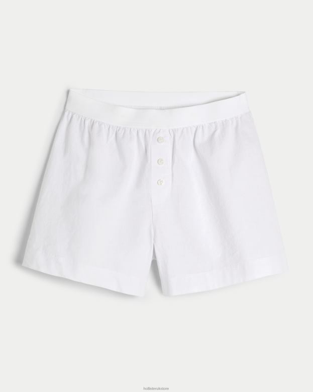 Bottoms Hollister Women Gilly Hicks Boxers 48820789 White